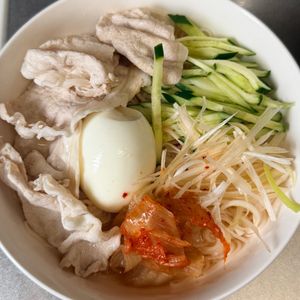 料理初心者🔰の作ってみた!投稿(【冷麺風そうめん】さっぱりひんやり♪夏の味♡)