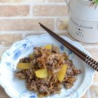 牛肉とじゃがいものすき焼き風照り焼き【作り置き】