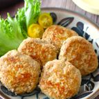 【カレー風味のハンバーグ】ふっくらジューシー！ソースいらず♪