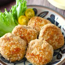 【カレー風味のハンバーグ】ふっくらジューシー!ソースいらず♪