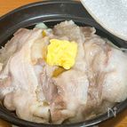 至福の豚バラねぎ塩バターなべ