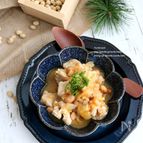 節分豆と豚肉の煮込み