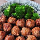 うまみたっぷり。ふんわり肉団子の甘酢あん