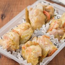 【冷凍作り置き】鶏とごぼうの味噌バジル炒め