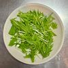 【厚揚げと水菜のサラダ】お手頃食材で♪の工程1