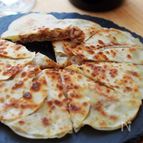 クルミ味噌チーズのクリスピー餃子