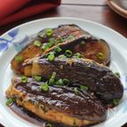 2人分大さじ1/2の油でとろとろ！なすのひき肉はさみ焼き