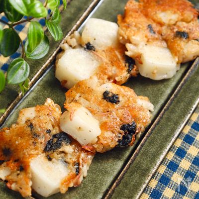 【海苔れんこん餅】粉類不使用!サクサクもちもち食感!