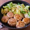 【つくねと白菜の甘辛蒸し】ワンパン蒸しで白菜もつくねも絶品！の工程4