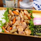 冷めても美味しい😋お弁当屋さんの技🍱しっとり鶏ごぼう♪