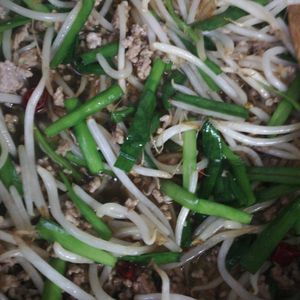 翔ママの作ってみた!投稿(【ひき肉炒め】節約でガチうま！)