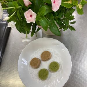 そら・ゆずの作ってみた!投稿(米粉のコーヒーディアマンクッキー【さくっほろっ】)