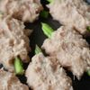 新しい!佐賀県産アスパラガスのひき肉巻きの工程2