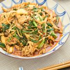 ご飯がすすむ！豚ニラキムチ