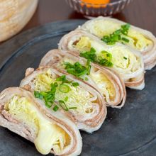 豚キャベチーズ蒸し