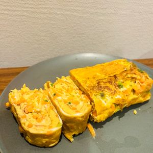 金の作ってみた!投稿(【にんじんと小ねぎの卵焼き】彩り&食感UP！お弁当や副菜に◎)