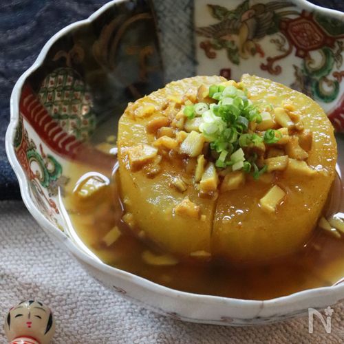 『だいこんのカレーおでん』カレーお出汁がしみじみおいしい！