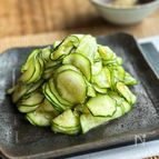 引き算でも旨い　ズッキーニのナムル