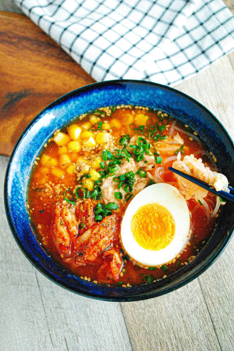 12kgやせた管理栄養士考案】トマ辛！ダイエットラーメン | レシピ