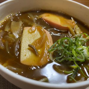 ぽちゃこの作ってみた!投稿(涼しくなってきたので「カレーそば」)