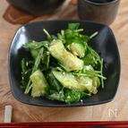 火を使わないでぱぱっと作れる！きゅうりと三つ葉の中華和え