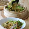 せいろで作る
野菜たっぷり蒸しそばの工程7