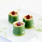 酒粕チョコの葛プリン