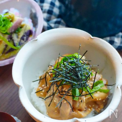 白身魚（鯛・平目）の胡麻味噌漬け 【締めはだし茶漬け】