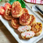 紅しょうがとれんこんのはさみ焼き