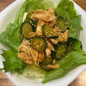 くだもの大好き🧡の作ってみた!投稿(早ウマ♪【しっとり鶏ささみときゅうりの豆腐サラダ】)