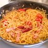 【ミニトマペペロンチーノ】後味軽やかなオイルパスタ♪の工程5