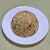 キャピタンの作ってみた!投稿(新しい器で食べる「簡単鮭フレーク焼き飯」)