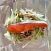 包んで焼くだけ！《鮭のちゃんちゃん焼き風ホイル焼き》の工程1