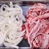 行列の定食屋さんの🍚牛肉と玉葱のオイスターバターレモン🤩の工程1