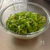 レンジで簡単！鍋いらず【春キャベツのスパサラ】の工程3