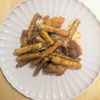 ゆいの作ってみた!投稿(【ヤンニョムごぼうチキン】やみつき♡ご飯にもお酒にも合う!)