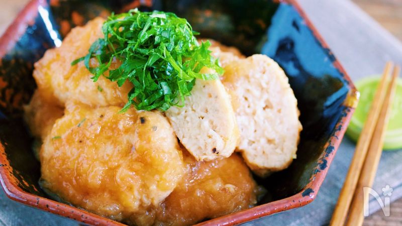 感動のふわふわ食感♡『えのきつくねのサッパリおろし煮』 | レシピ