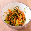 【にんじんときゅうりの中華和え】食感がいい節約副菜♪の工程2