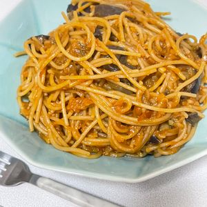 そらの作ってみた!投稿(リピ確定！ワンパン15分【絶品なすのミートパスタ】)