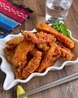 鶏むね肉でカリザクッ！「スパイシーカレーチキンスティック」