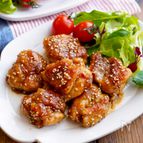 【鶏肉のピリ辛ごま甘辛だれ】絶品ダレでご飯が進む♪