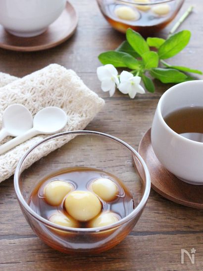 コンビニスイーツ風！冷やして美味しい♪豆腐白玉のみたらし団子