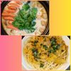 １／アラ還の手習いの作ってみた!投稿(〆はパスタで！チーズたっぷりクリーミーな牛乳鍋)