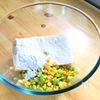 【豆腐レシピ】白だしあんで食べる豆腐ナゲットの工程1