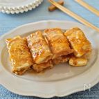 【焼き豆腐の肉巻き】あっさり美味しい。ダイエットにもお勧め。