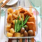 フライパンで炒め煮おでん