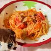 すみの作ってみた!投稿(【ボロネーゼ風♡ひき肉のトマトパスタ】ワンパン&包丁不要♡)