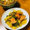 はっぴぃの作ってみた!投稿(【鮭とじゃがいものバターカレー焼き】ボリュームお魚おかず！！)