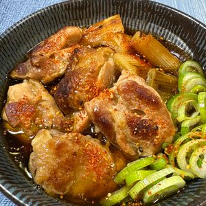 楽ラク手抜キッチン🐶🐾の作ってみた!投稿(とり南蛮蕎麦（そば）【汁まで美味しい！】)
