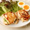 【鶏のキムチーズ挟み焼き】チーズがとろける♪